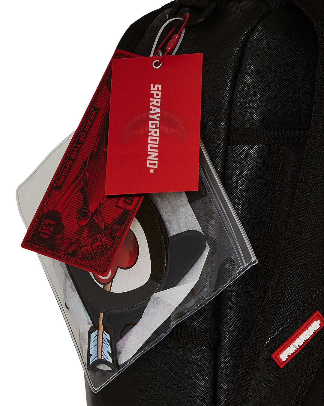 Split Saint Velcro Removable 6 Eyes Shark Backpack - Image 15