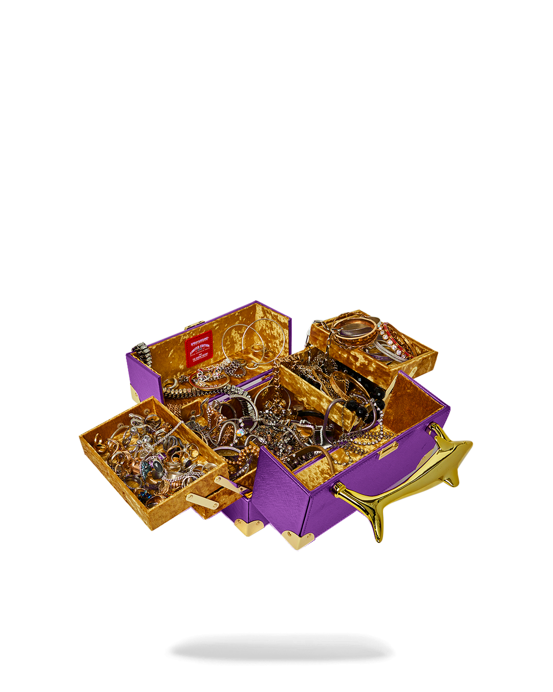 Sharks of the Gold Ocean Jewelry Case - Image 12
