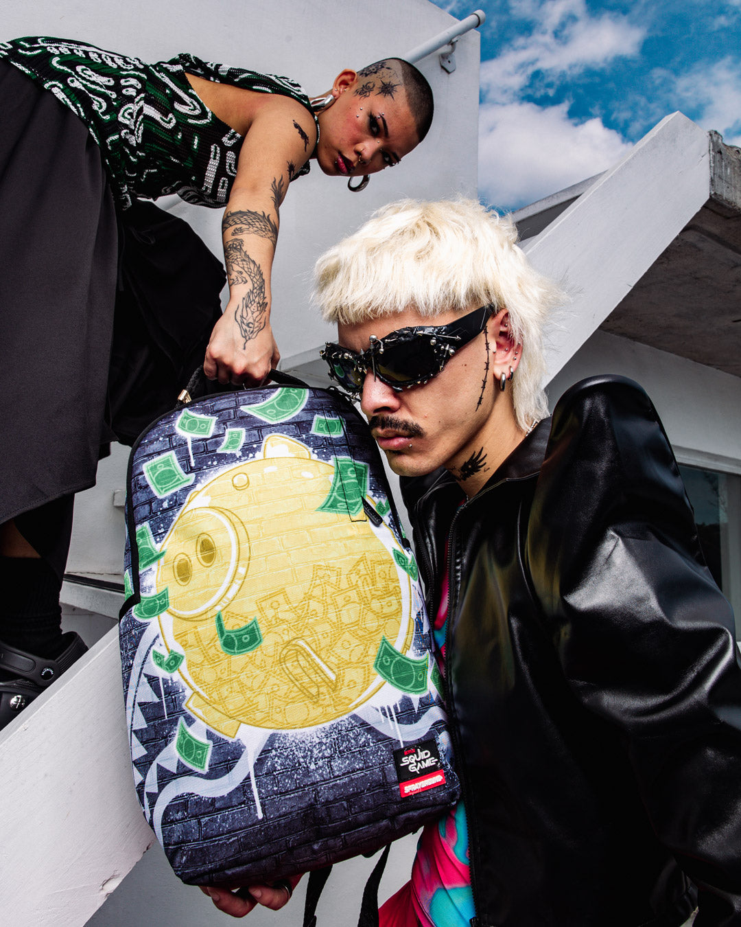 Squid Game Collab Big Stacks Backpack - Image 8