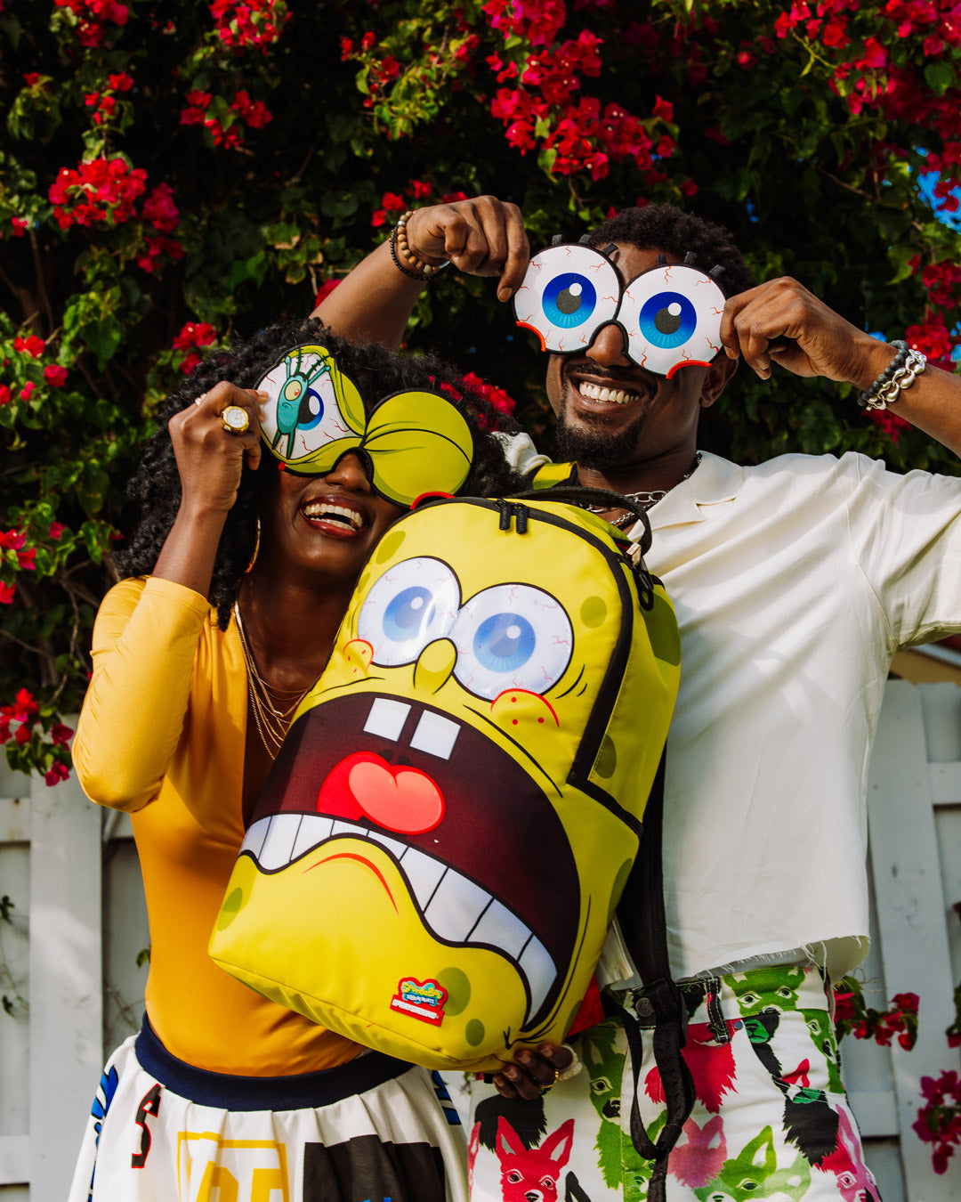 Spongebob Eye Pop Removable Eyes Backpack - Image 10