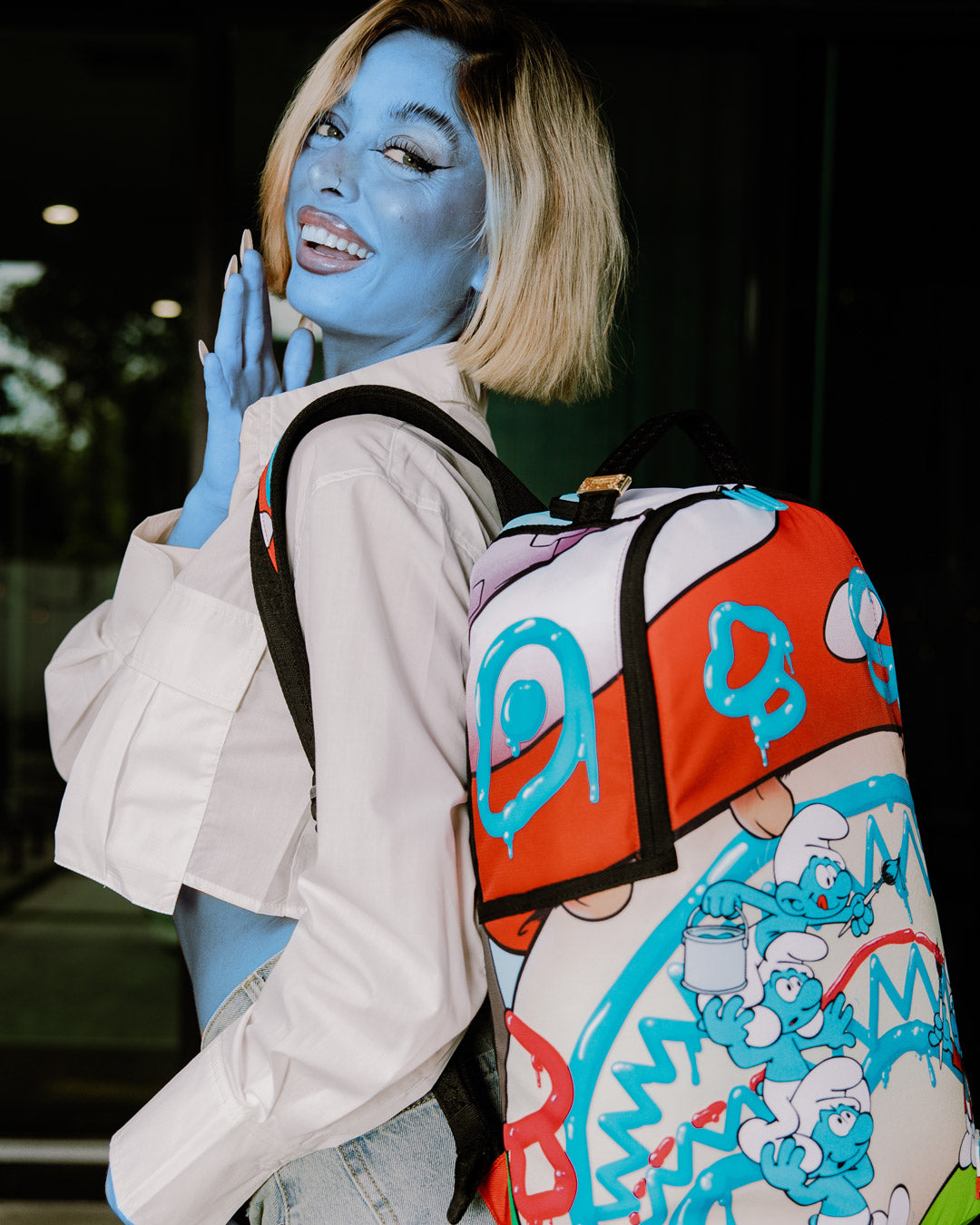 Smurfs Art Party Backpack - Image 2