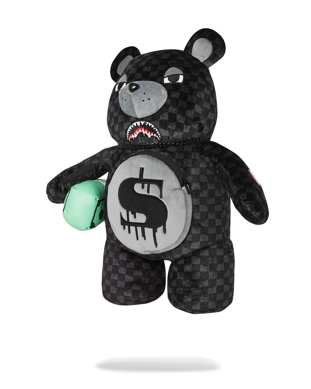 Sharks in Paris Thunderdrip Moneybear Teddybear Backpack - Image 5