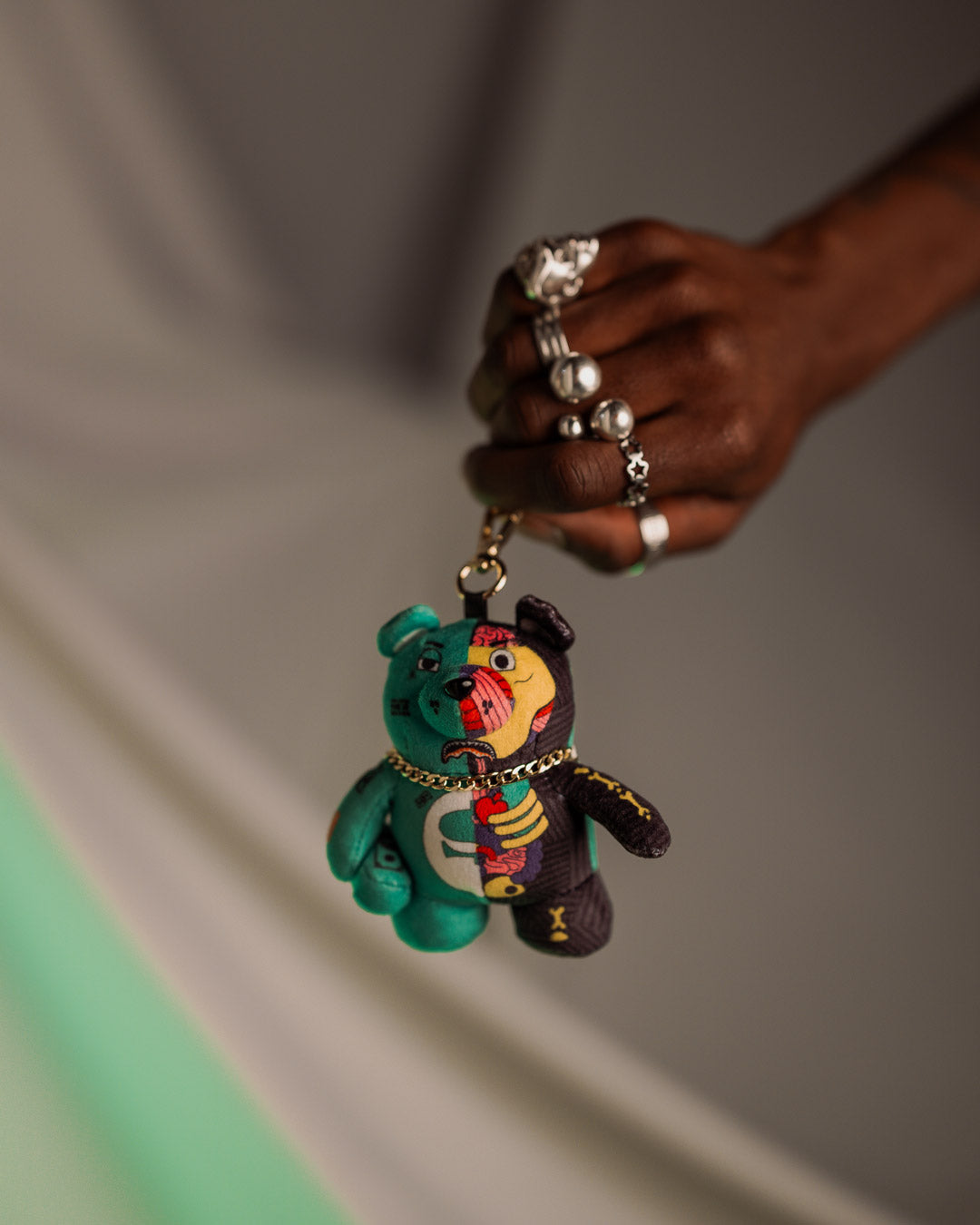 Lil X-Ray Bear Keychain - Image 2