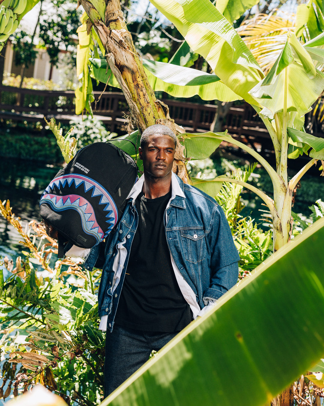 A.i. African Intelligence Born and Raised Backpack - Sandflower Collab - Image 18