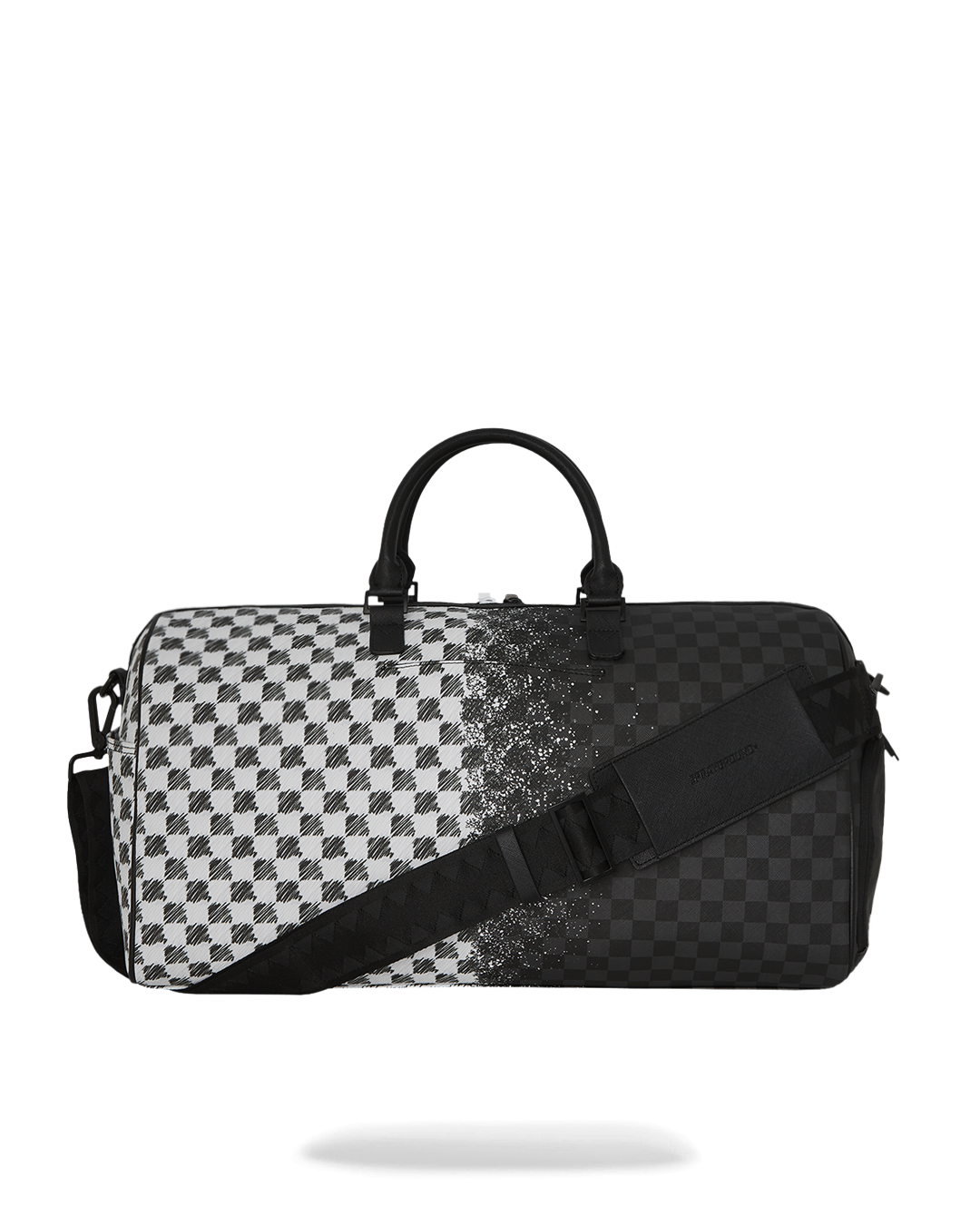 Scribble Dribble Check Duffle - Image 7