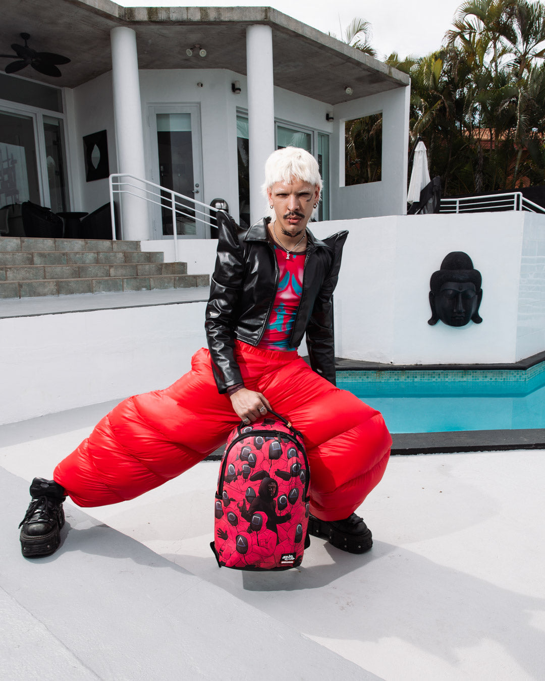 Squid Game Collab Front Man Crew Backpack - Image 2