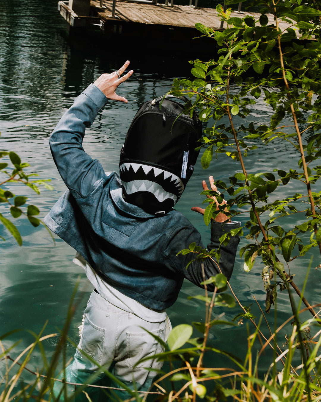 Shark Central Danger Zone Backpack - Image 2