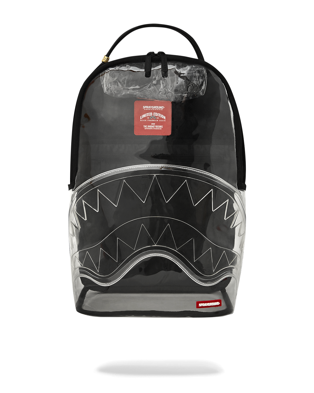 Clear Backpack - Sharks in Paris Bear - Image 16