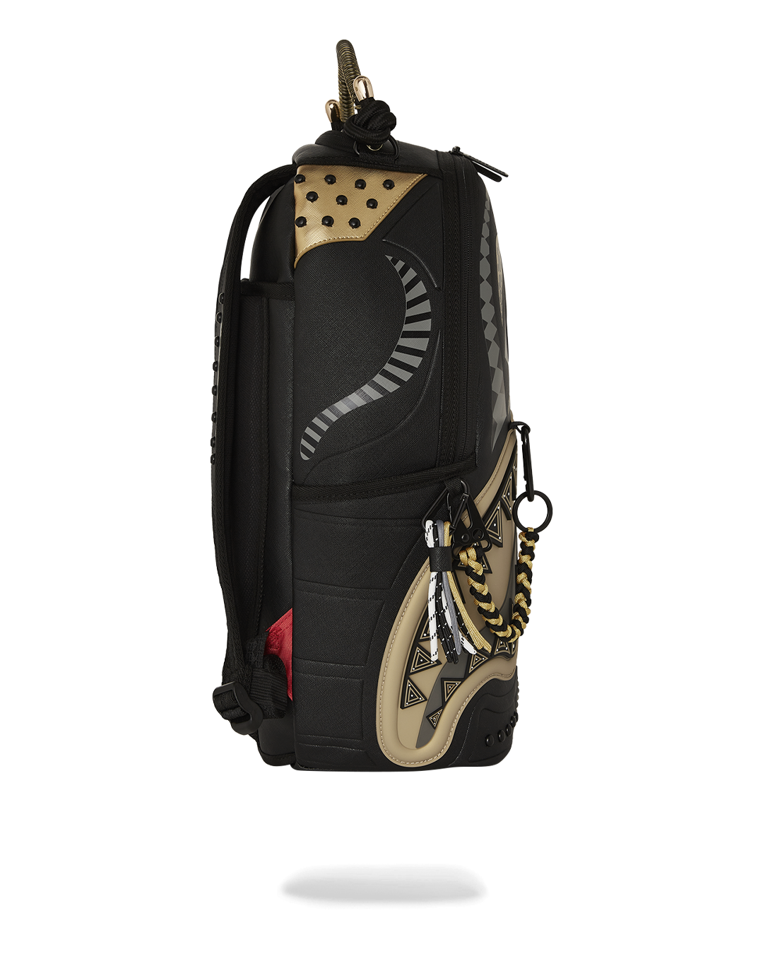A.i. African Intelligence Sharks of the Gold Ocean Backpack - Sandflower Collab - Image 5