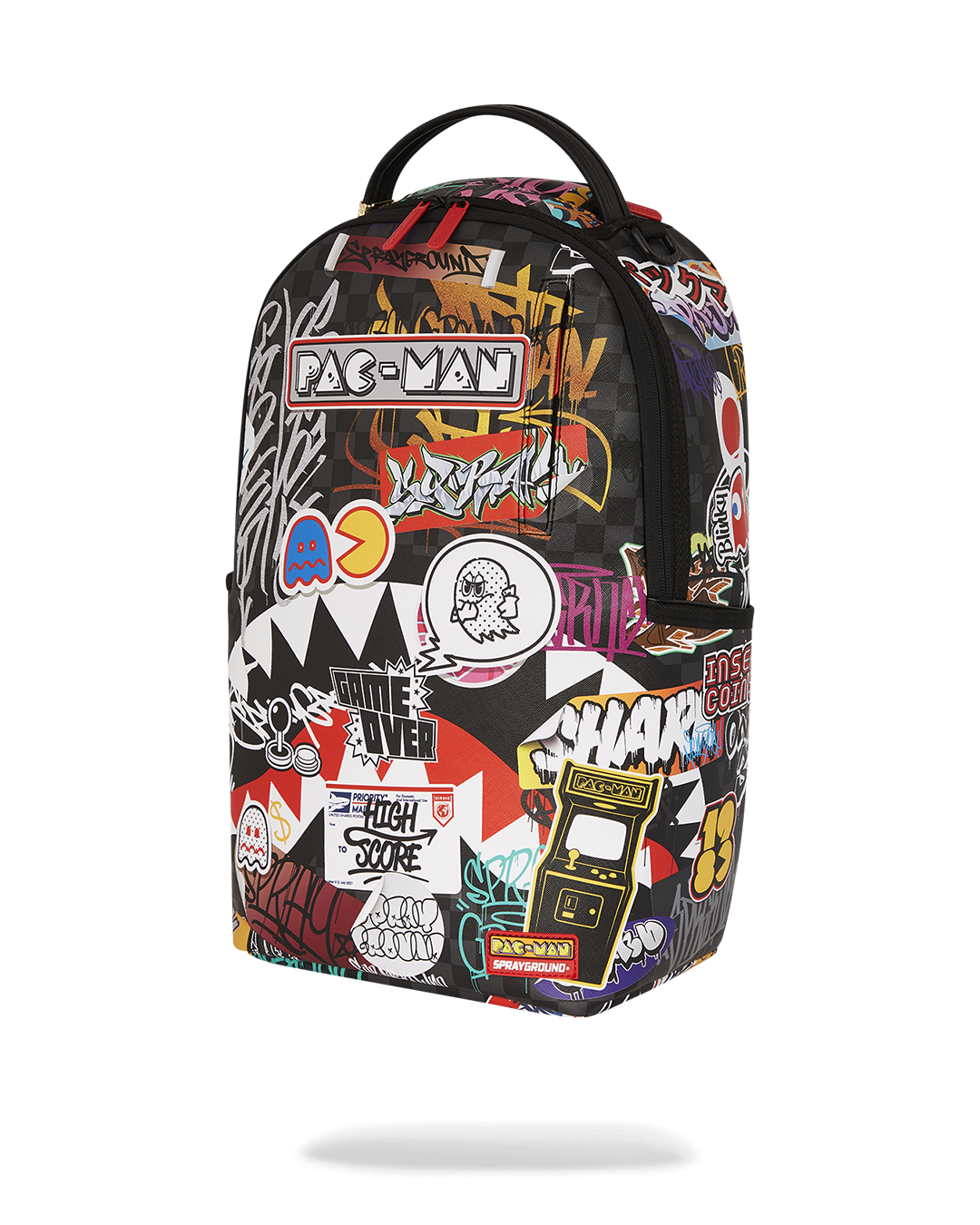Pacman Leveled-Up Art Backpack - Image 5