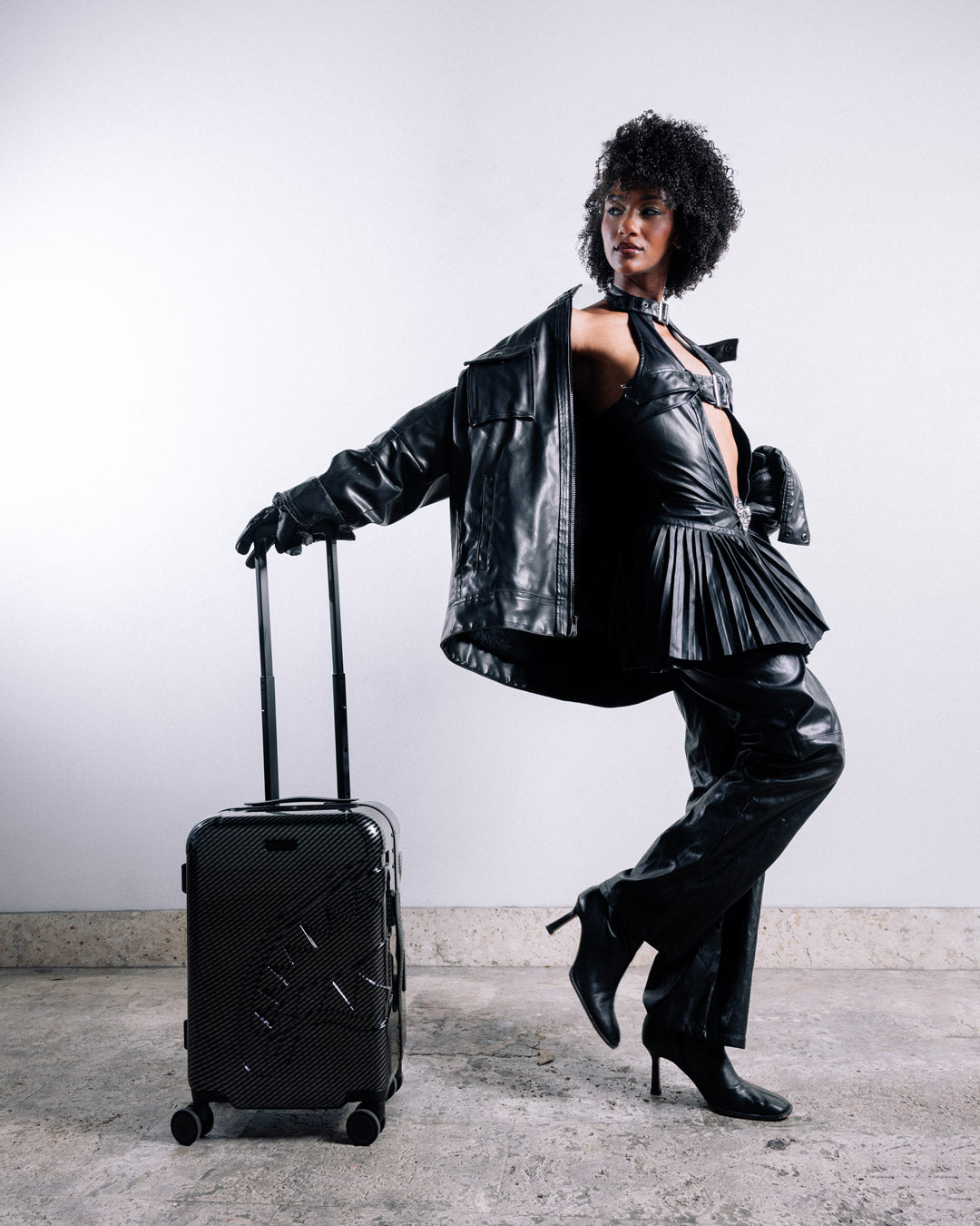 Nightfall Sharkitecture Carry-On Luggage - Image 6