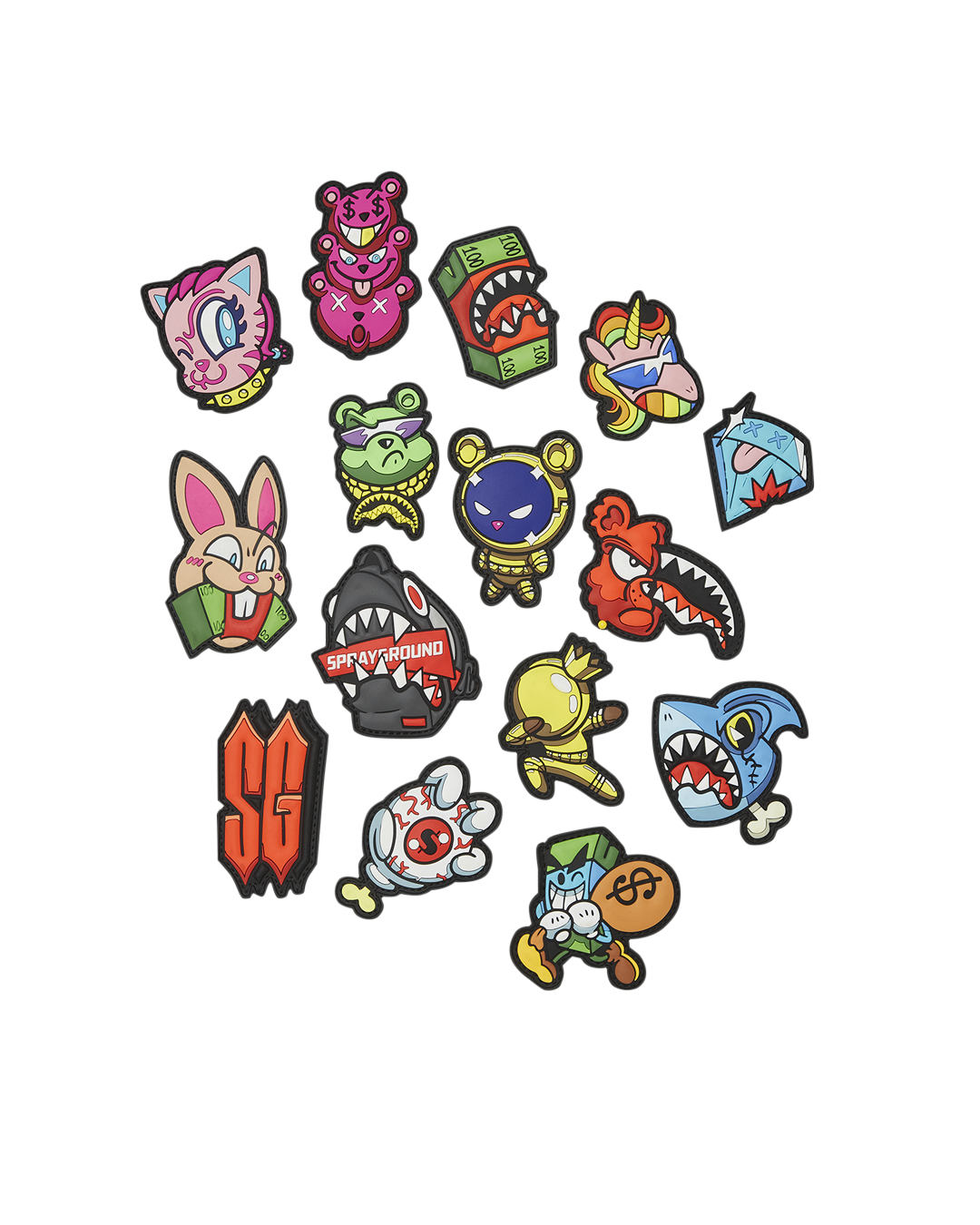 Stuck on Ya - Velcro Patch Backpack - Image 15