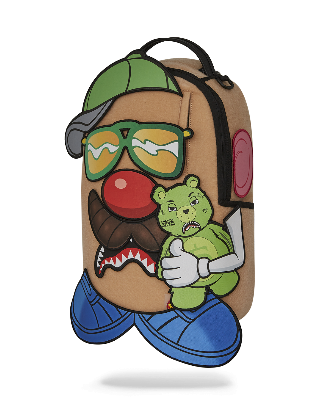 Mr. Potato Head Velcro Patch Mix-It-Up Dlxsv Backpack - Image 9