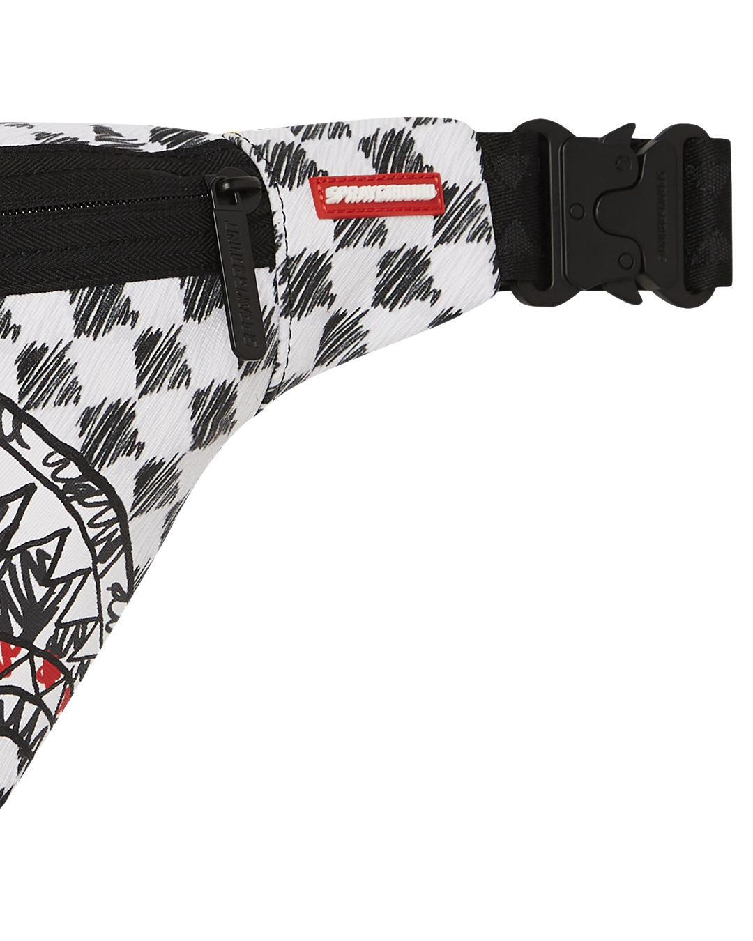 Scribble Dribble Check Savvy Crossbody - Image 5