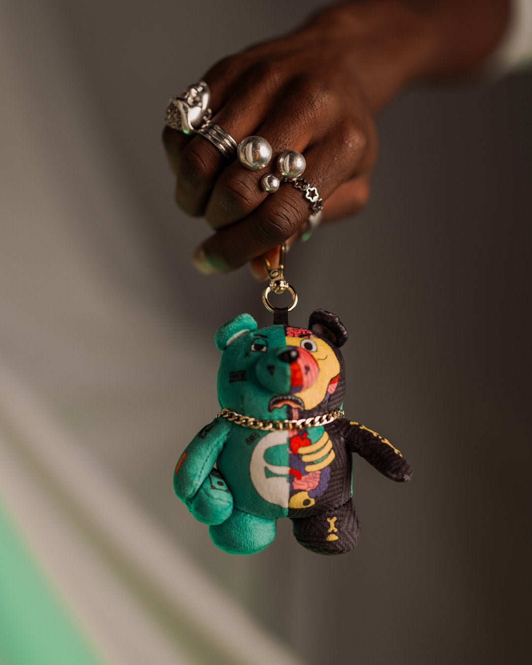 Lil X-Ray Bear Keychain - Image 4