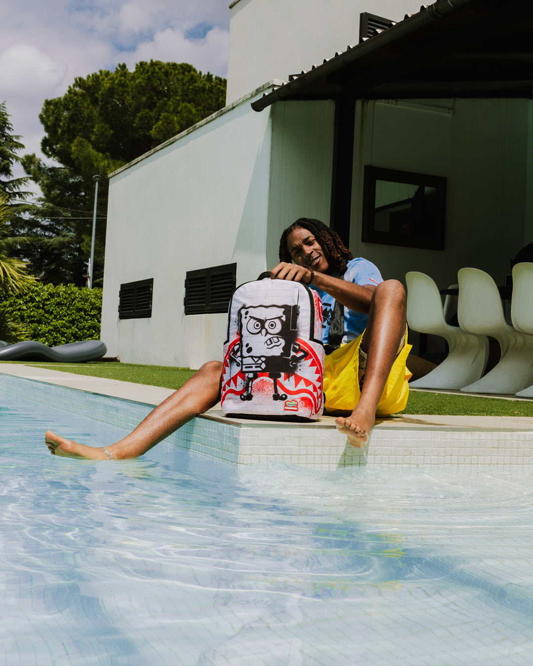 Spongebob Stencil Wall Dlxr Backpack - Image 2