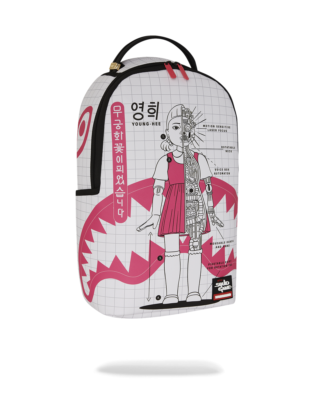 Squid Game Collab Robot Girl Backpack - Image 3