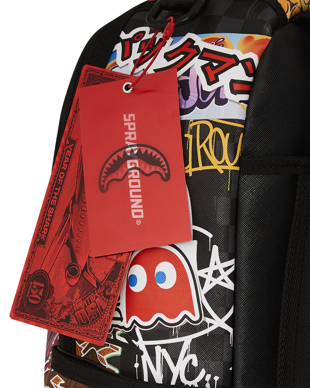 Pacman Leveled-Up Art Backpack - Image 10