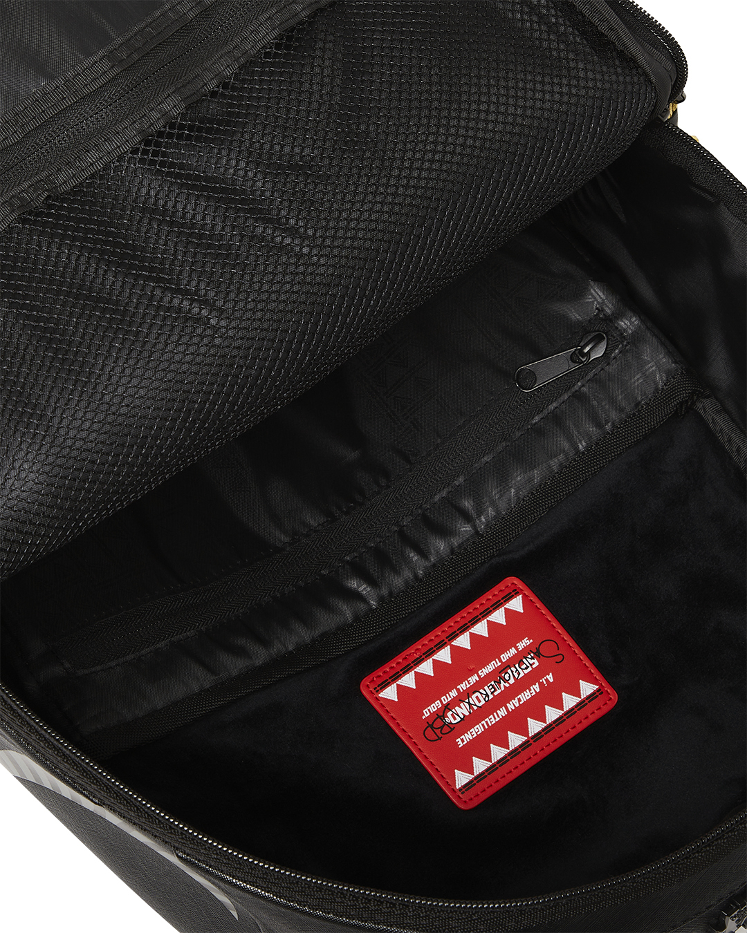 A.i. African Intelligence Sharks of the Gold Ocean Backpack - Sandflower Collab - Image 10