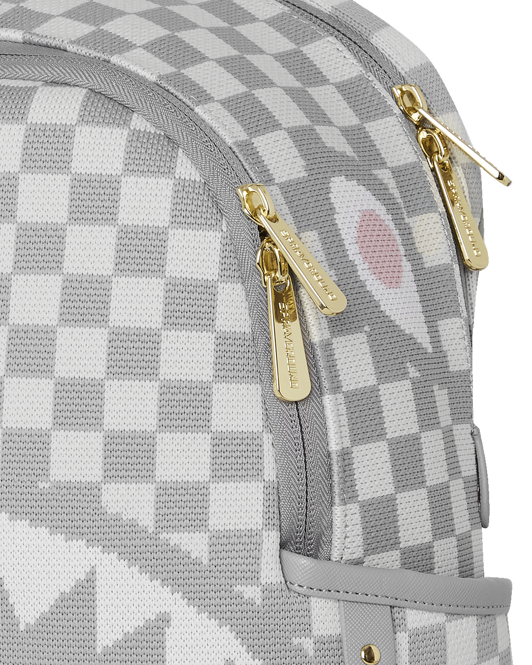 Knit Sharks in Paris in Cream Savage Backpack - Image 7