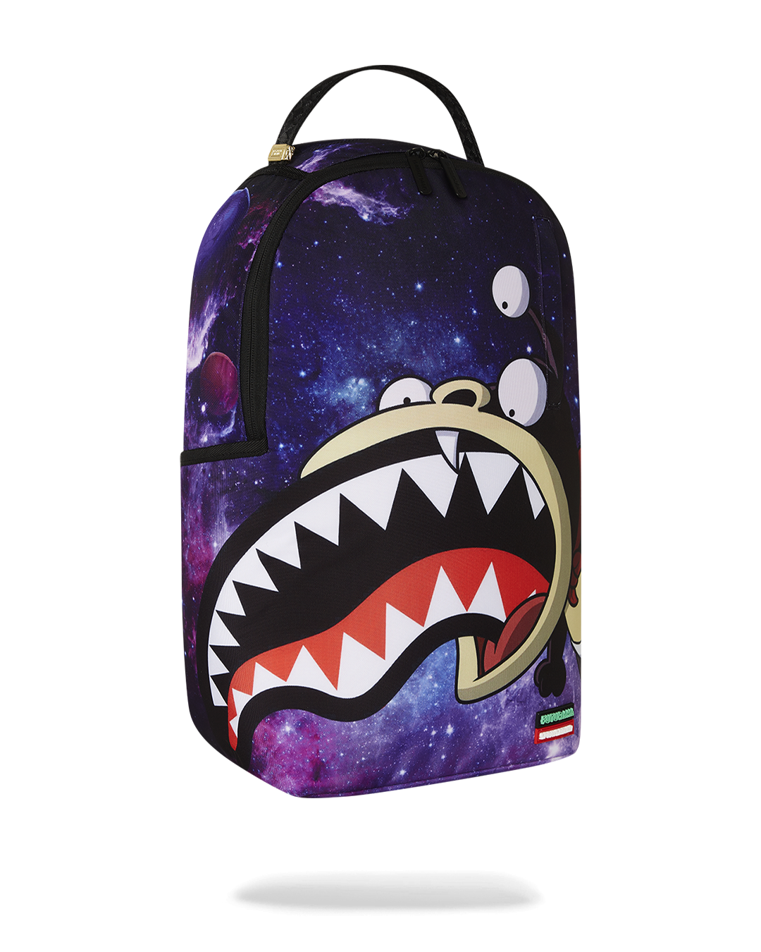 Futurama Nibbler Eat Shark Dlxr Backpack - Image 3