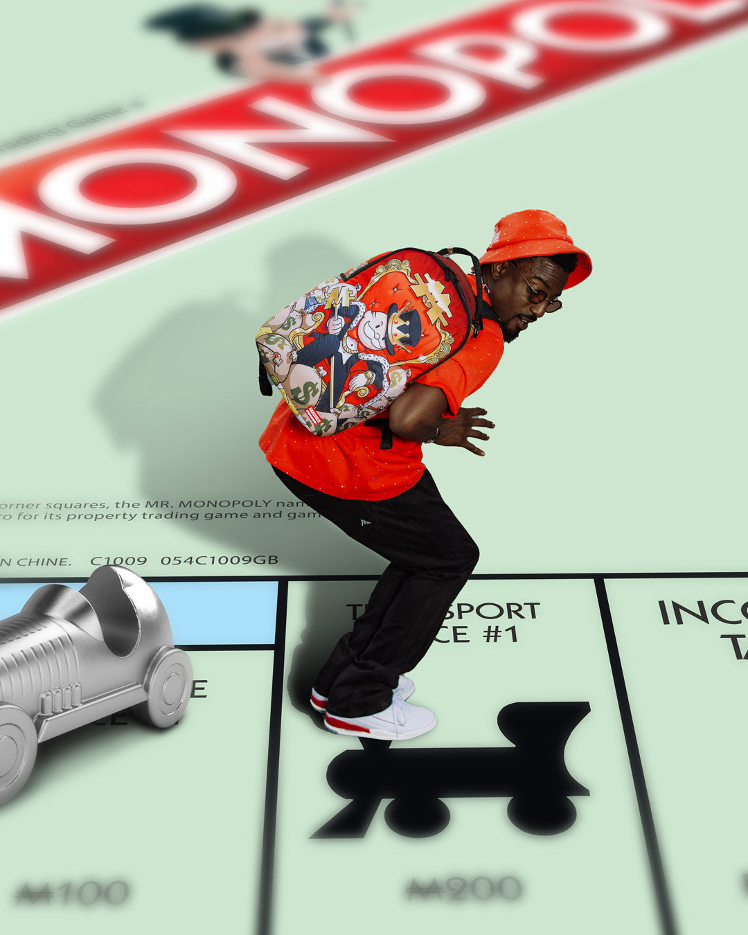 Monopoly Gold Empire Throne Backpack - Image 2