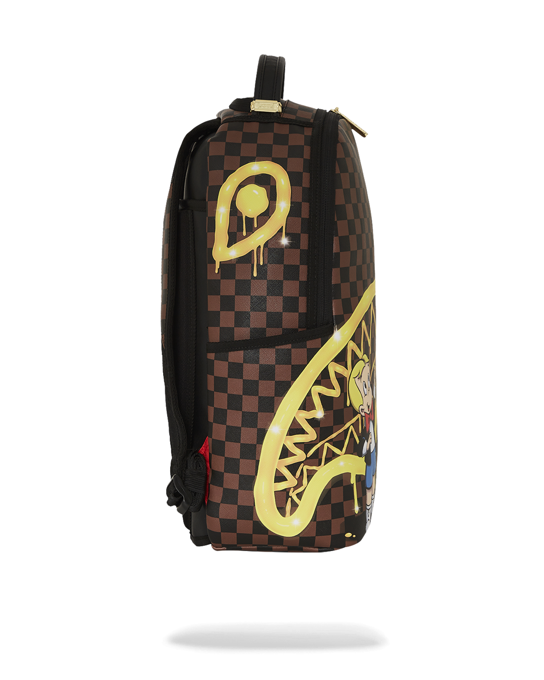Richie Rich Paint the Shark Gold Backpack - Image 5