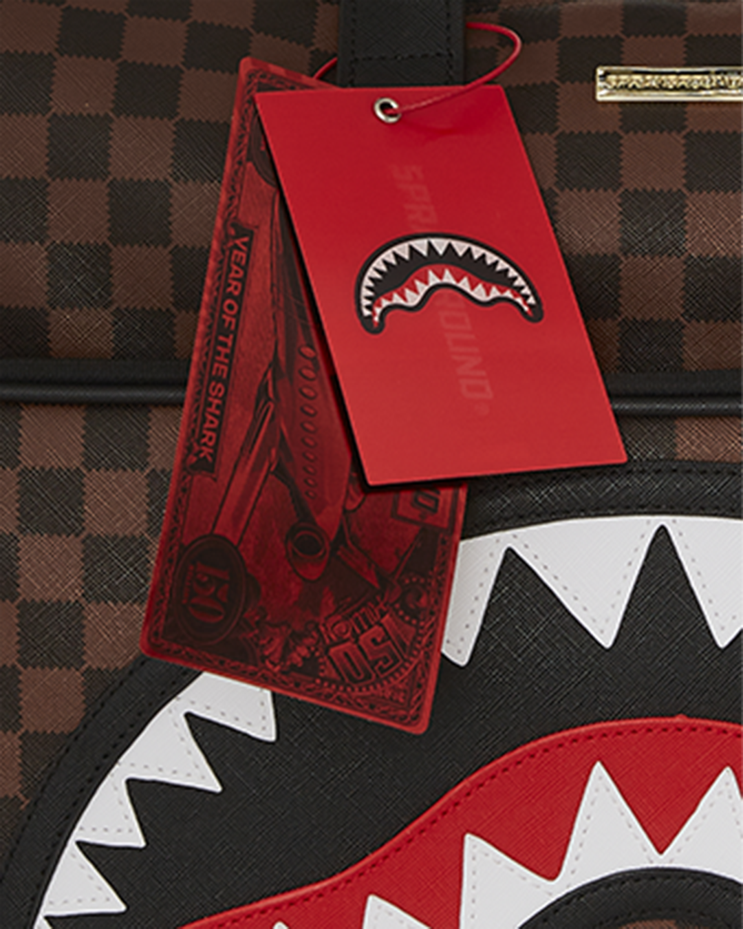 Sawtooth Sharks in Paris Travel Bag - Image 11