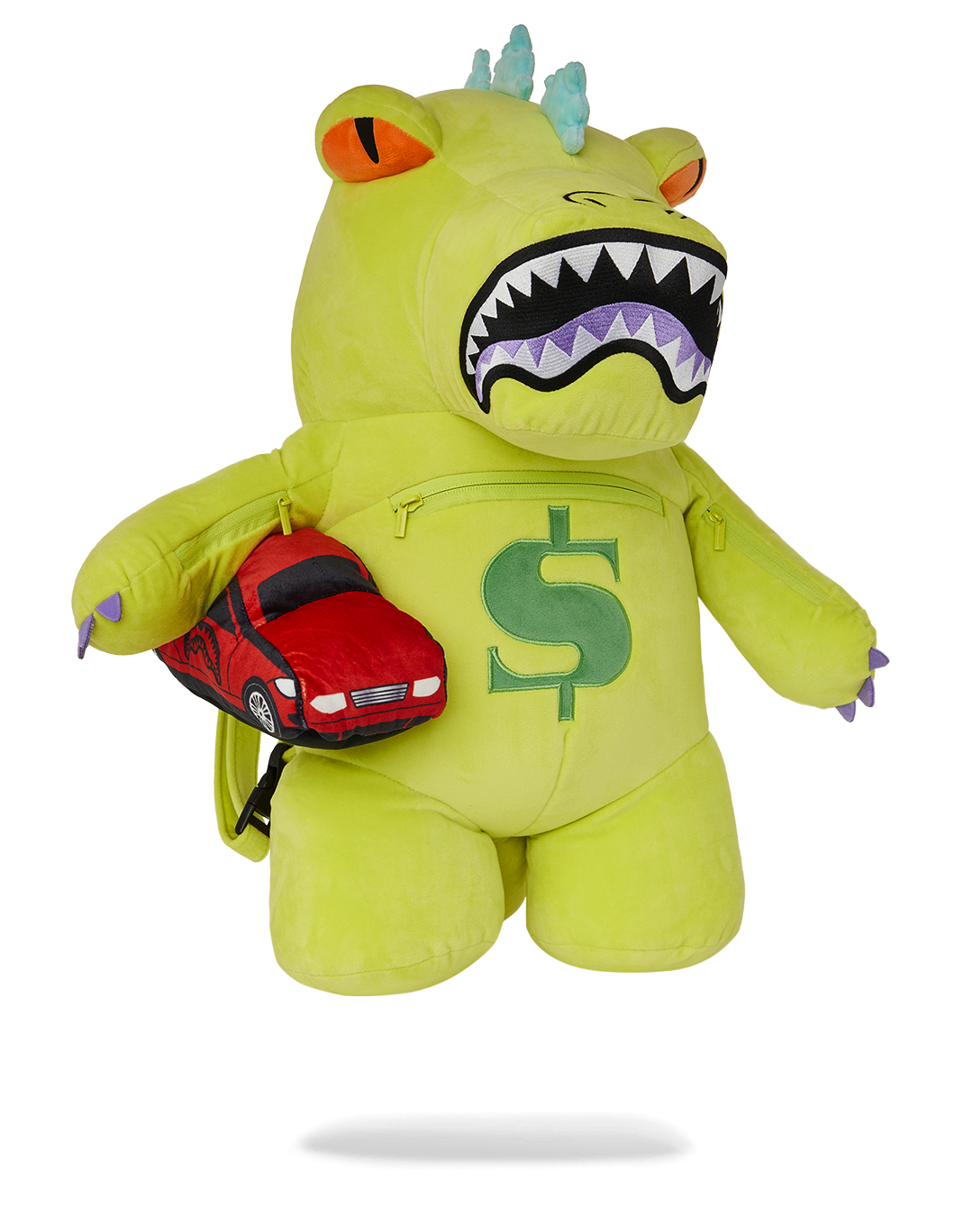 Rugrats Reptar Growl Plush Backpack - Image 3