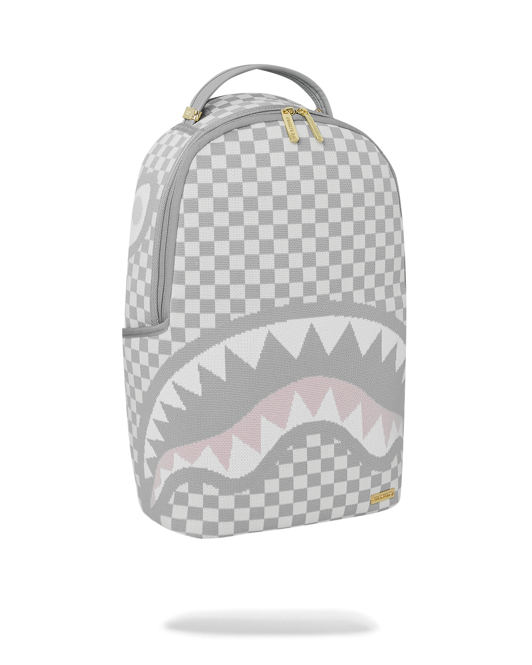 Knit Sharks in Paris in Cream Dlx Backpack - Image 3