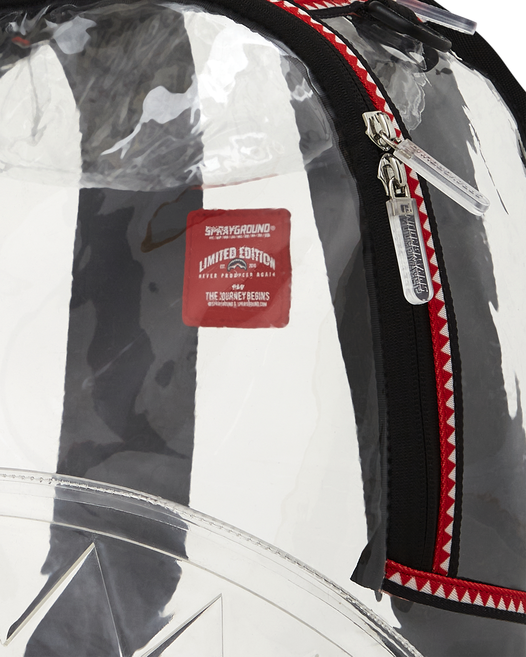 100% Clear Backpack Shark - Image 11