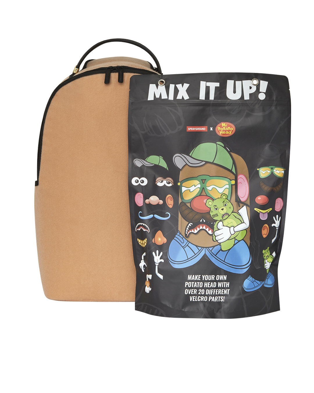 Mr. Potato Head Velcro Patch Mix-It-Up Dlxsv Backpack - Image 19