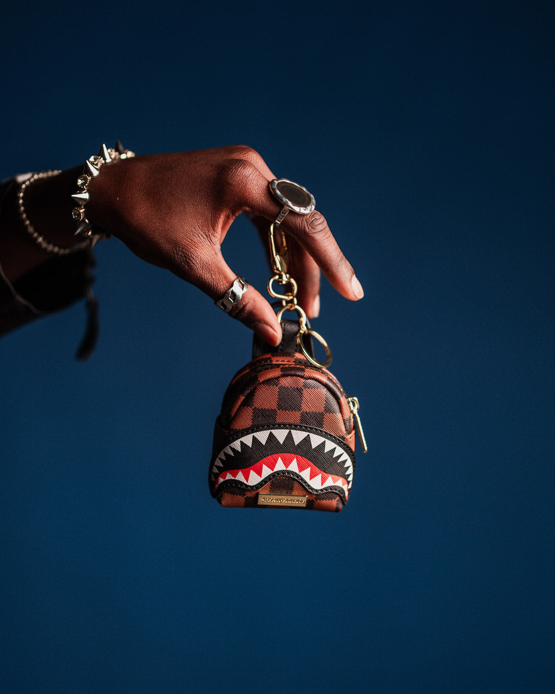 Sawtooth Sharks in Paris Backpack Keychain - Image 2