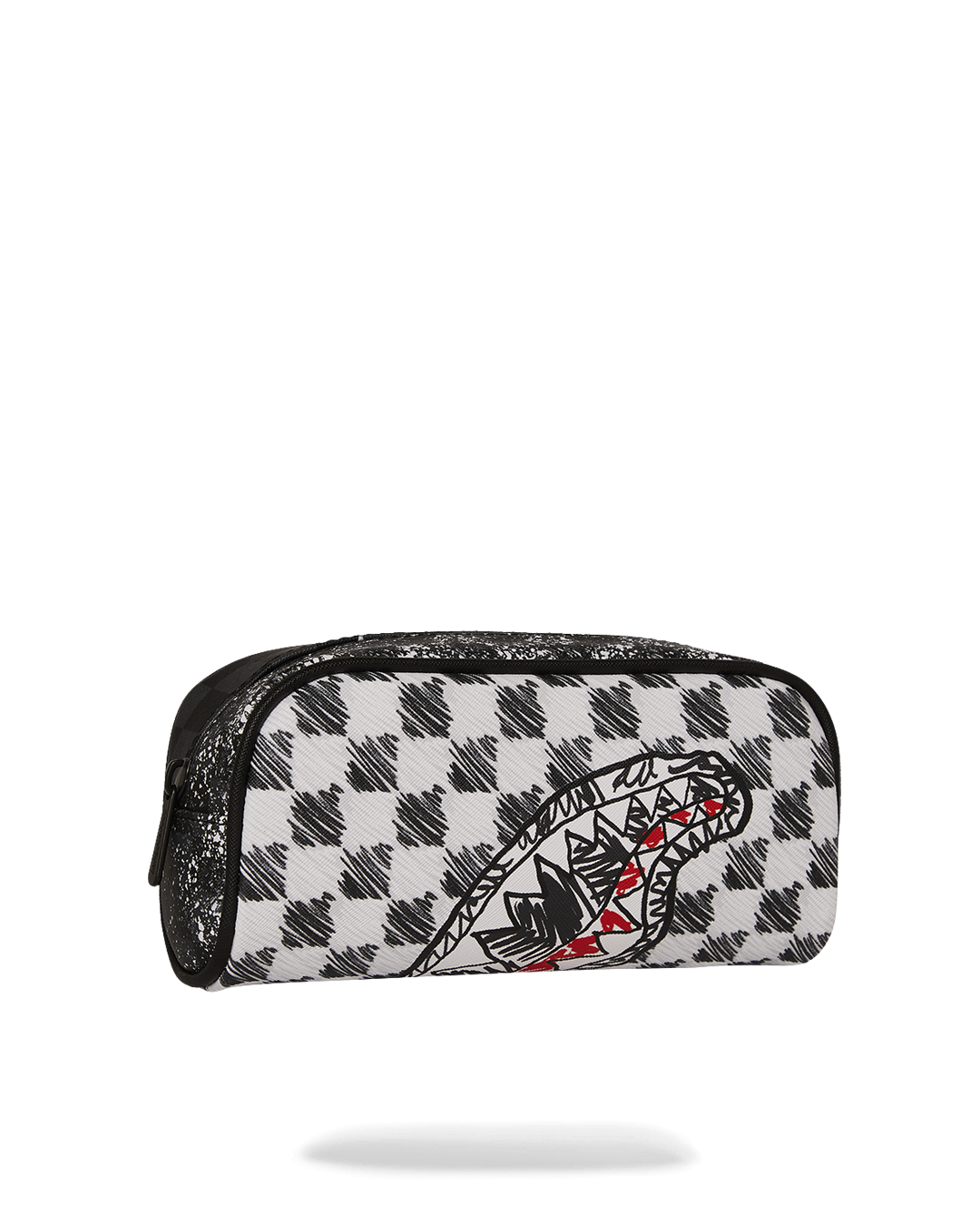 Scribble Dribble Check Pouch - Image 3