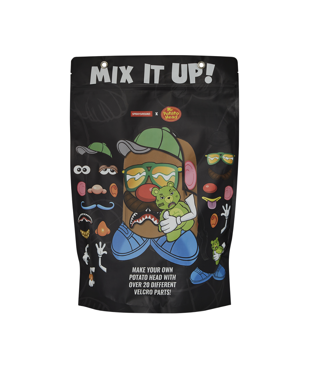 Mr. Potato Head Velcro Patch Mix-It-Up Dlxsv Backpack - Image 18