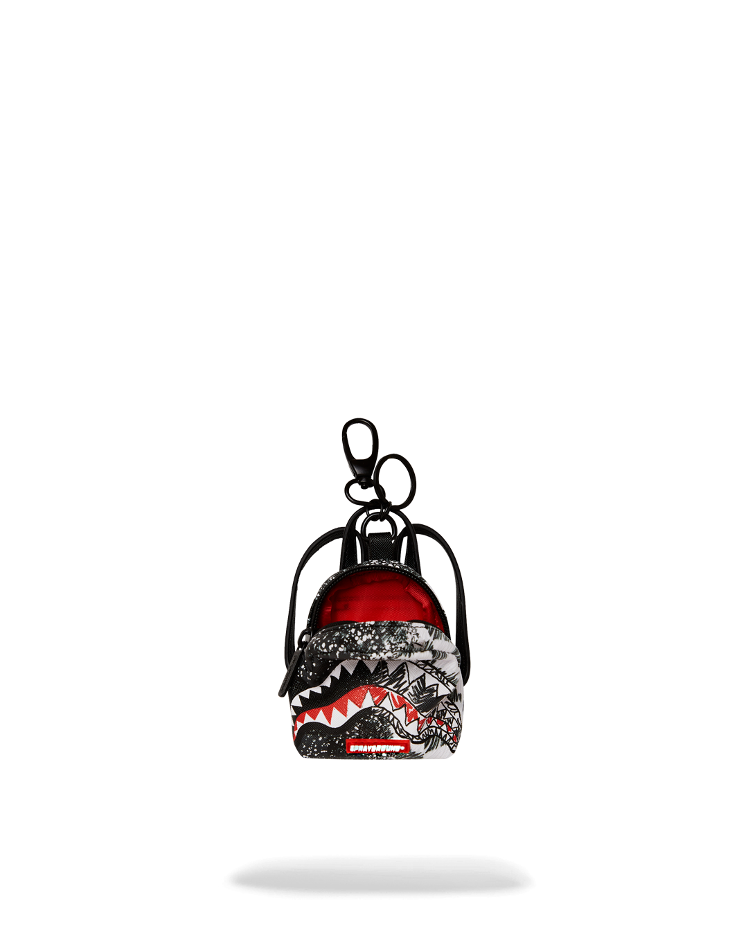 Scribble Dribble Check Backpack Keychain - Image 5