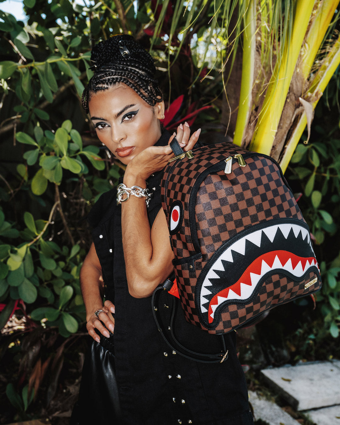 Sawtooth Sharks in Paris Savage Backpack - Image 6