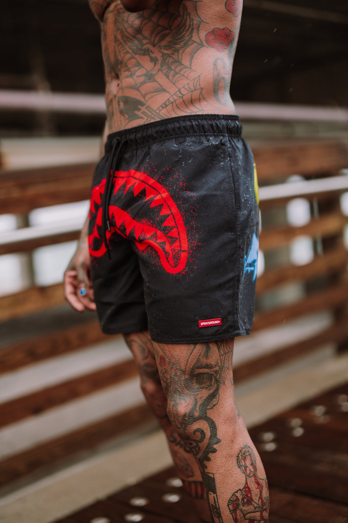 Street Artist Swim Shorts - Image 6
