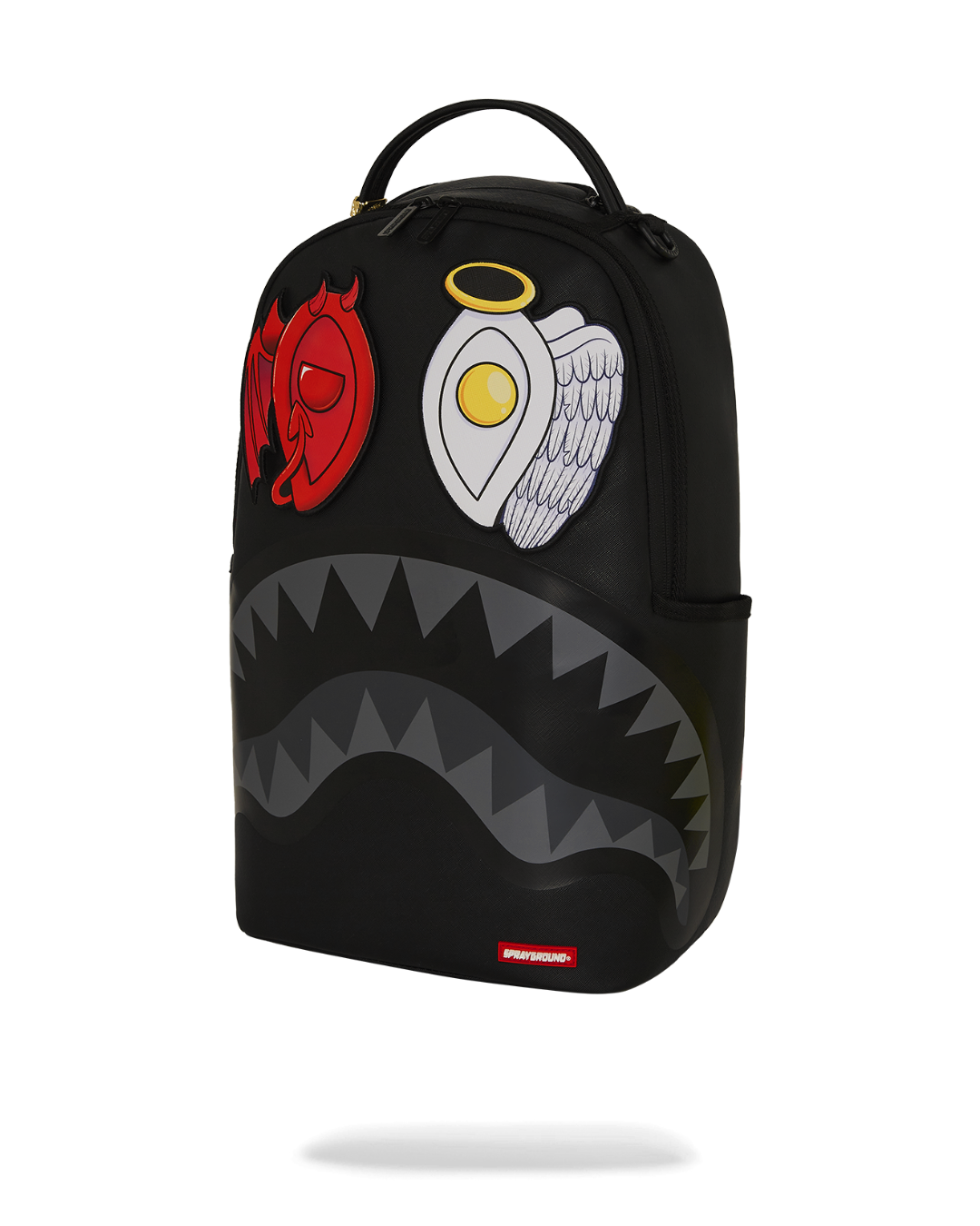 Split Saint Velcro Removable 6 Eyes Shark Backpack - Image 9