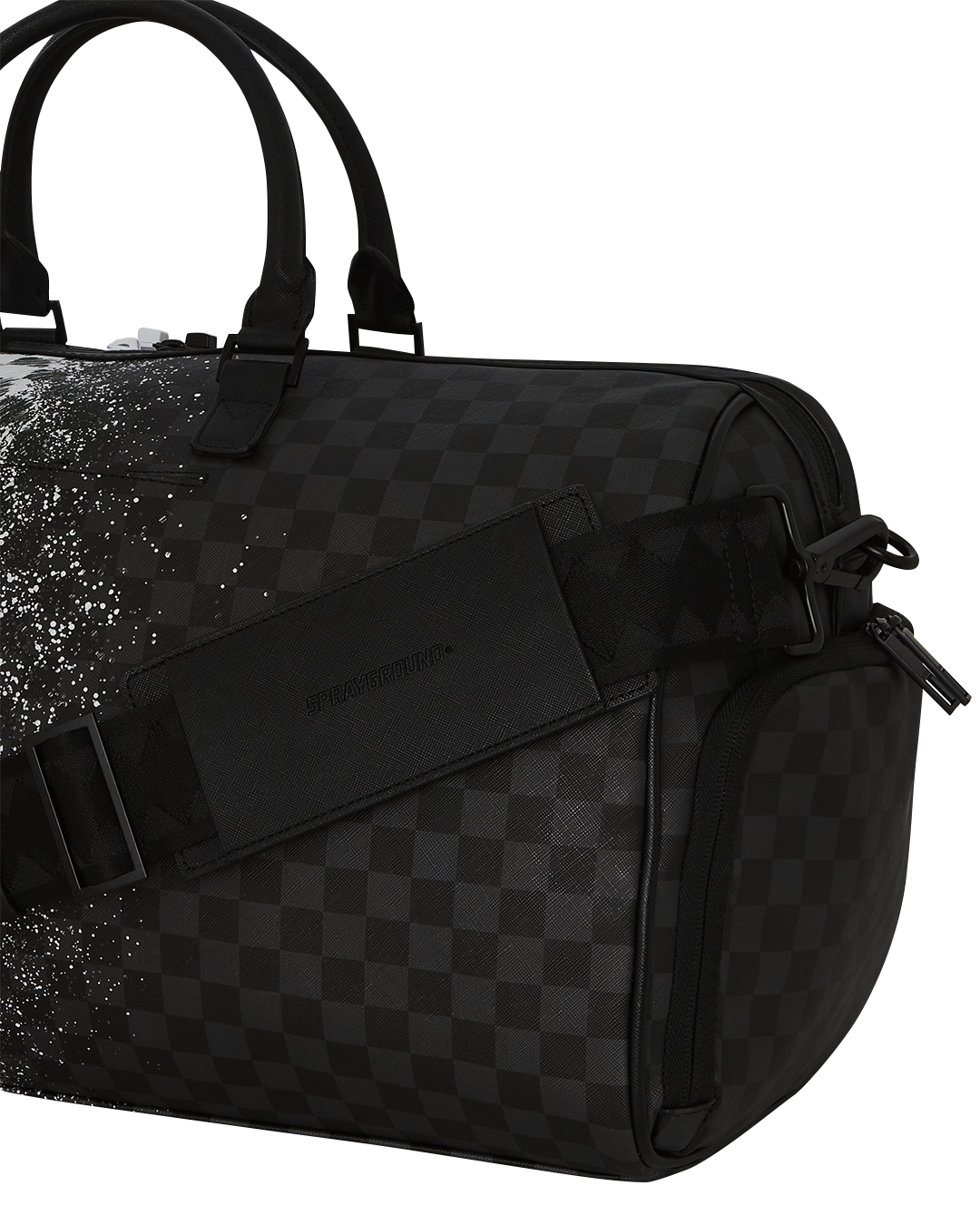 Scribble Dribble Check Duffle - Image 9