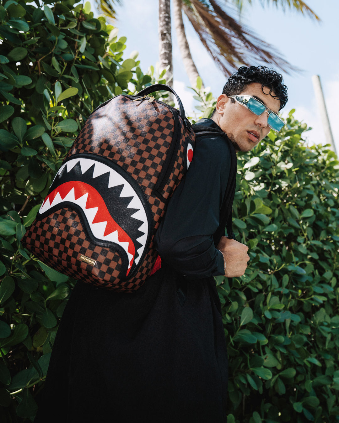 Sawtooth Sharks in Paris Dlxsv Backpack - Image 2