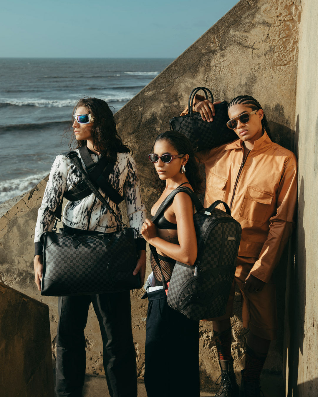 Midnight Chateau Mini Pyramid Duffle - Image 8