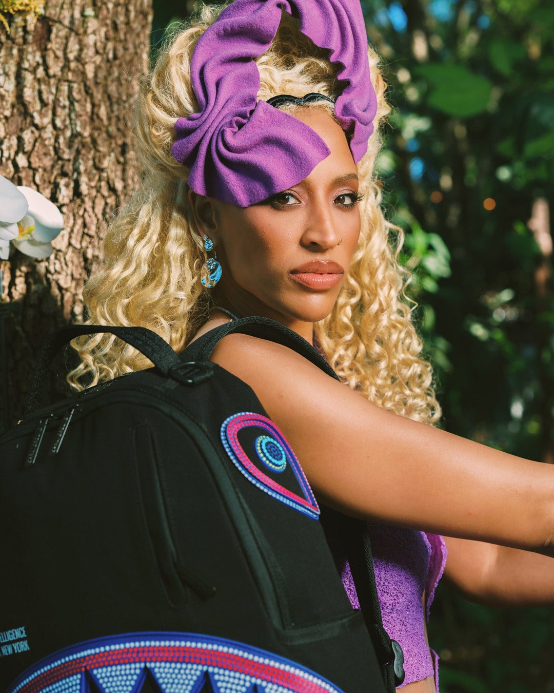A.i. African Intelligence Born and Raised Backpack - Sandflower Collab - Image 12