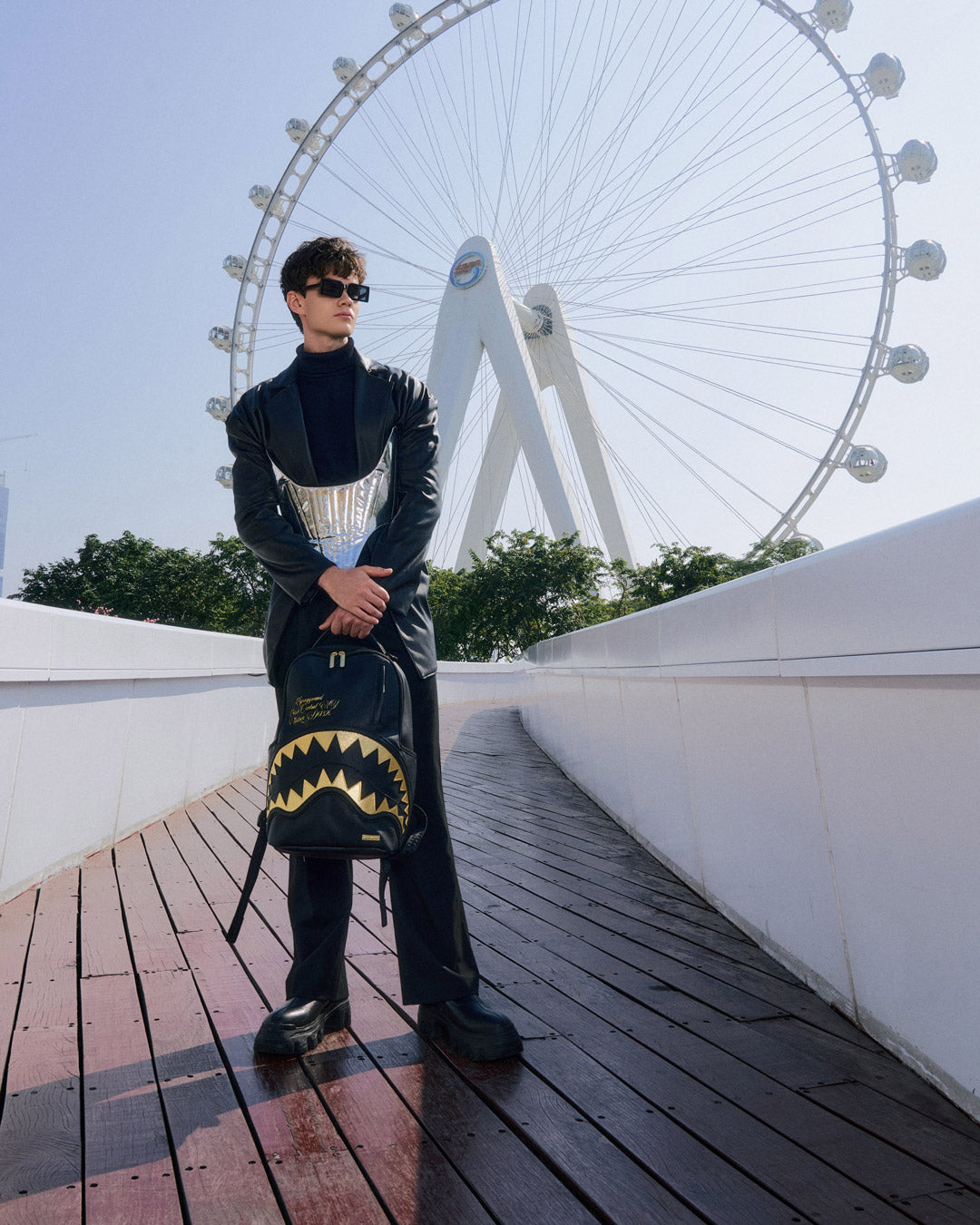 Shark Central Gilded Bite Backpack - Image 4