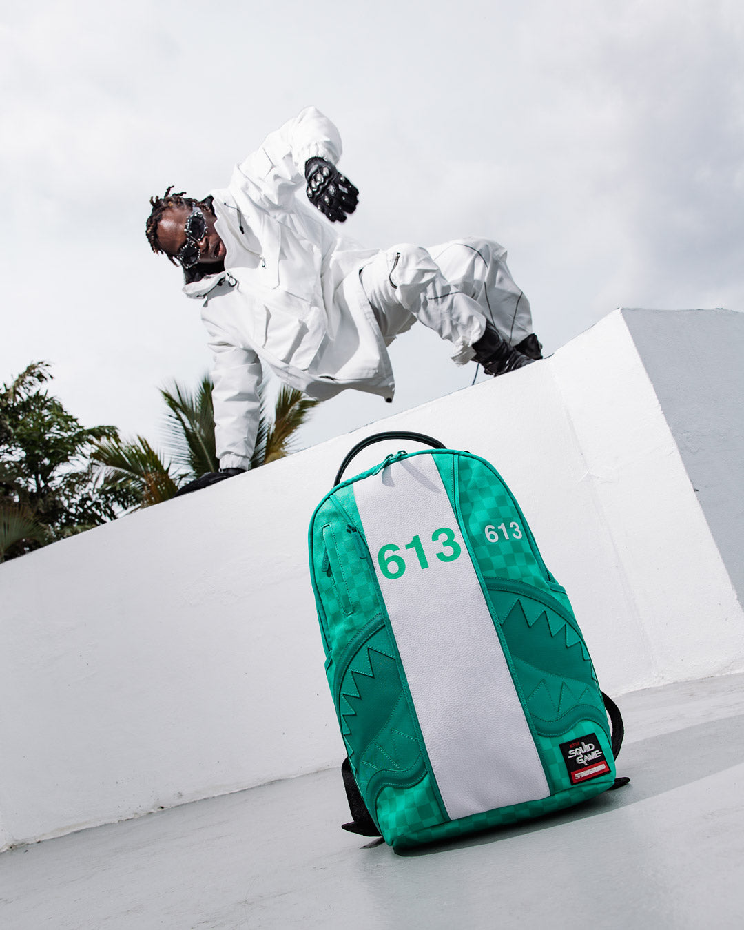 Squid Game Collab Jumpsuit Backpack - Image 4