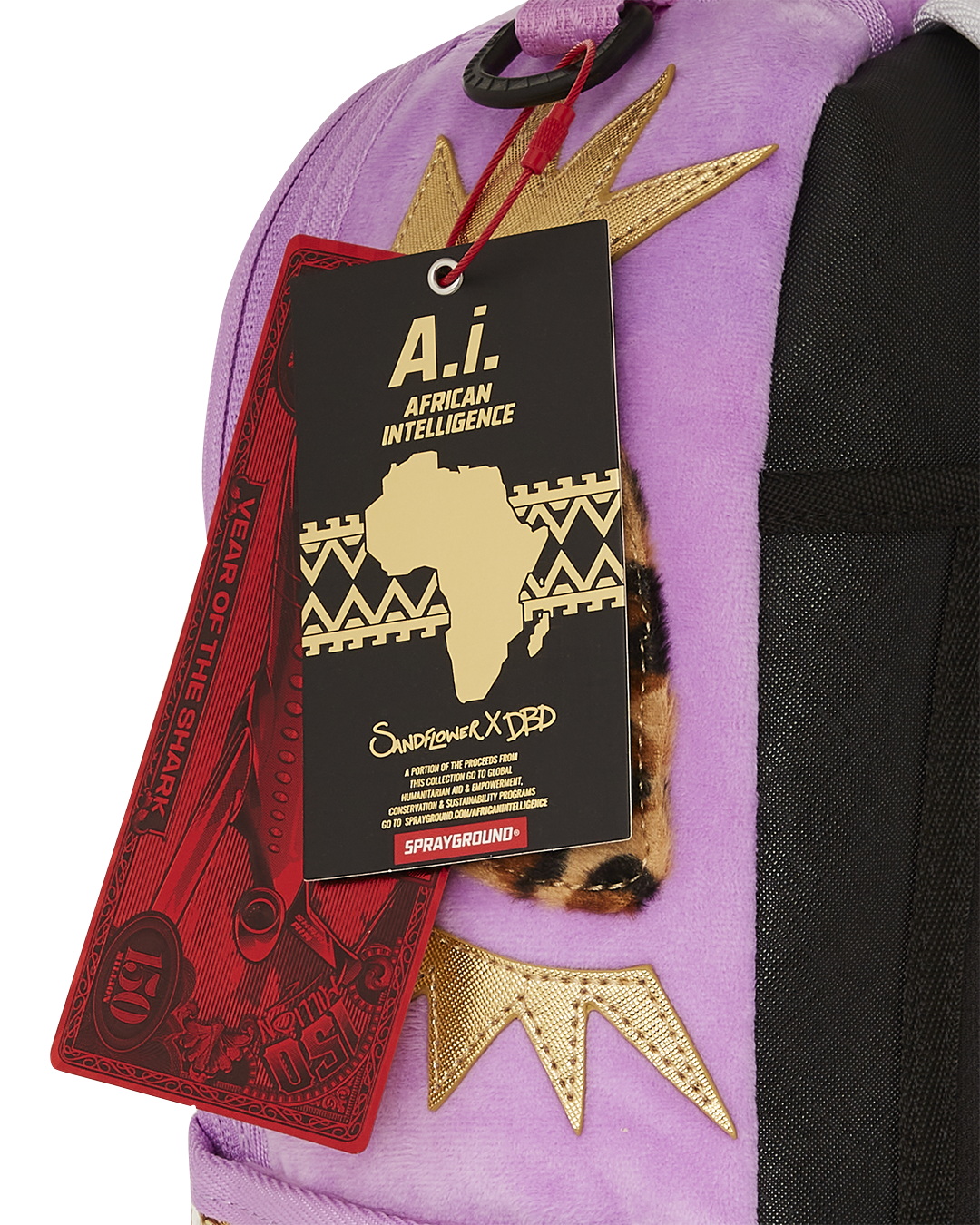 A.i. African Intelligence Paradigm of the Pyramid Backpack - Sandflower Collab - Image 18