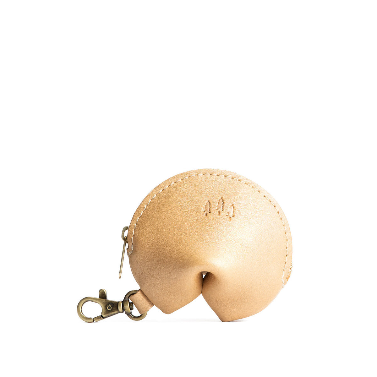 Fortune Cookie Keychain - Champagne