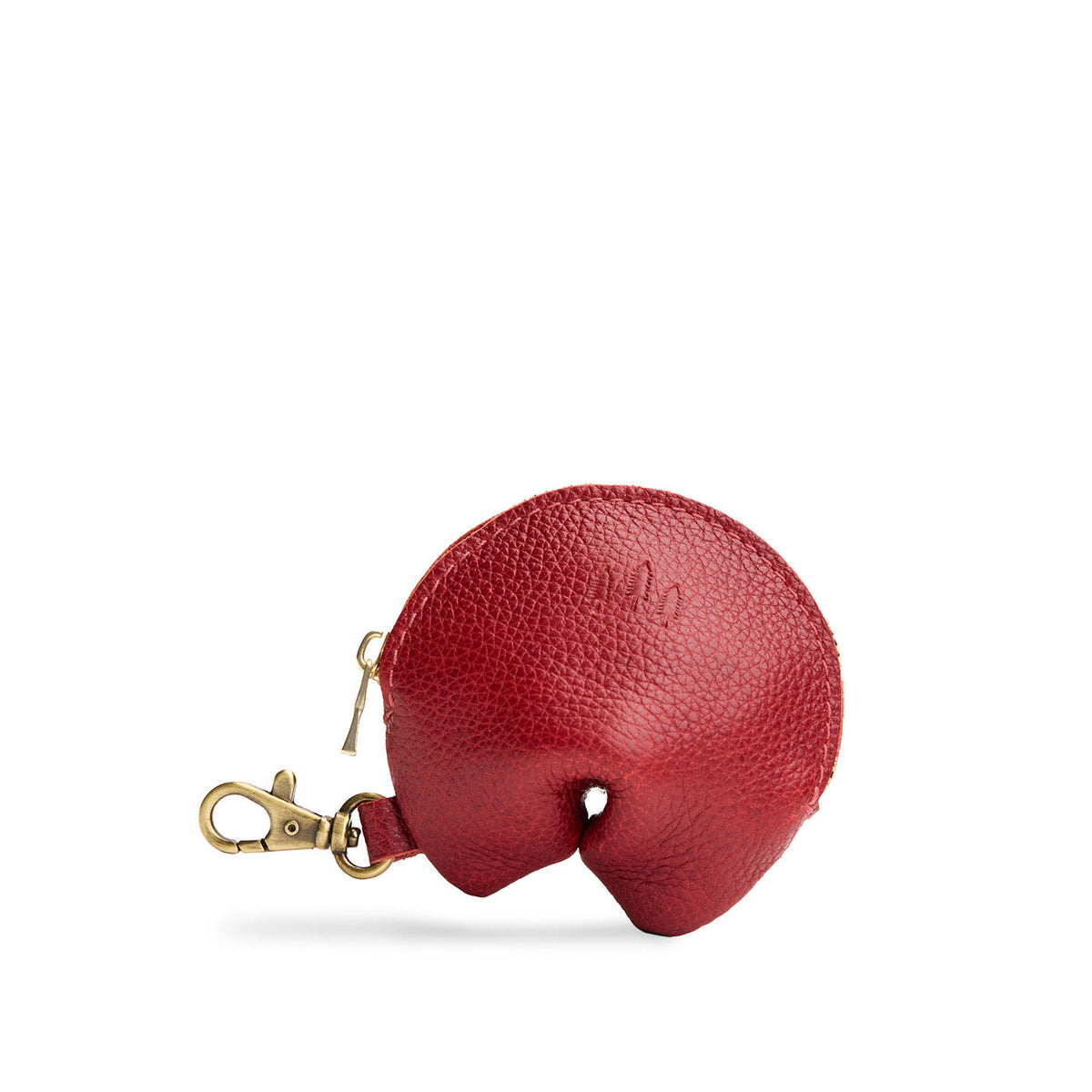 Fortune Cookie Keychain - Chili Red