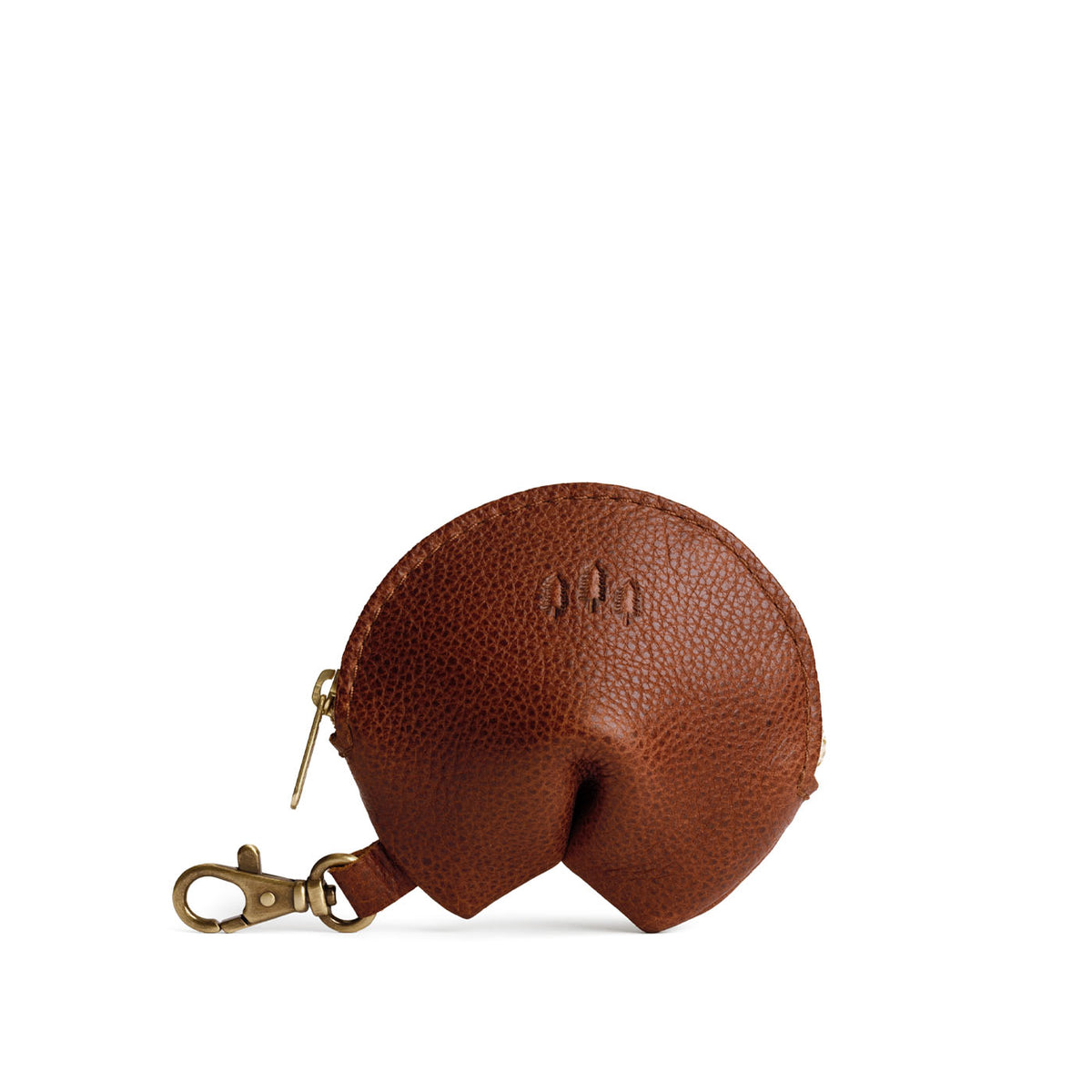 Fortune Cookie Keychain - Nutmeg