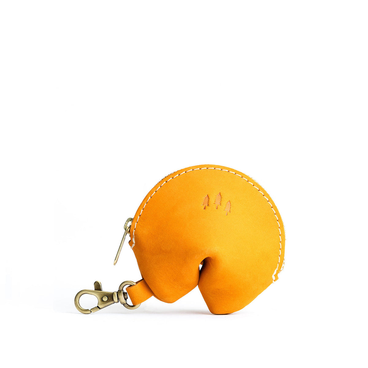 Fortune Cookie Keychain - Turmeric